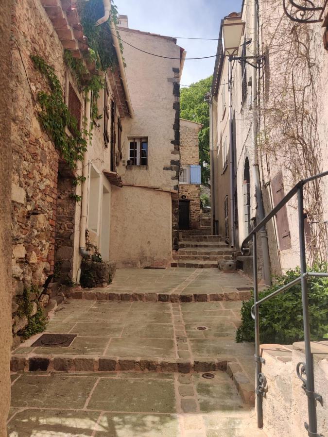 Logement Neuf Centre Du Village Aux Pieds Du Chateau Grimaud Bagian luar foto